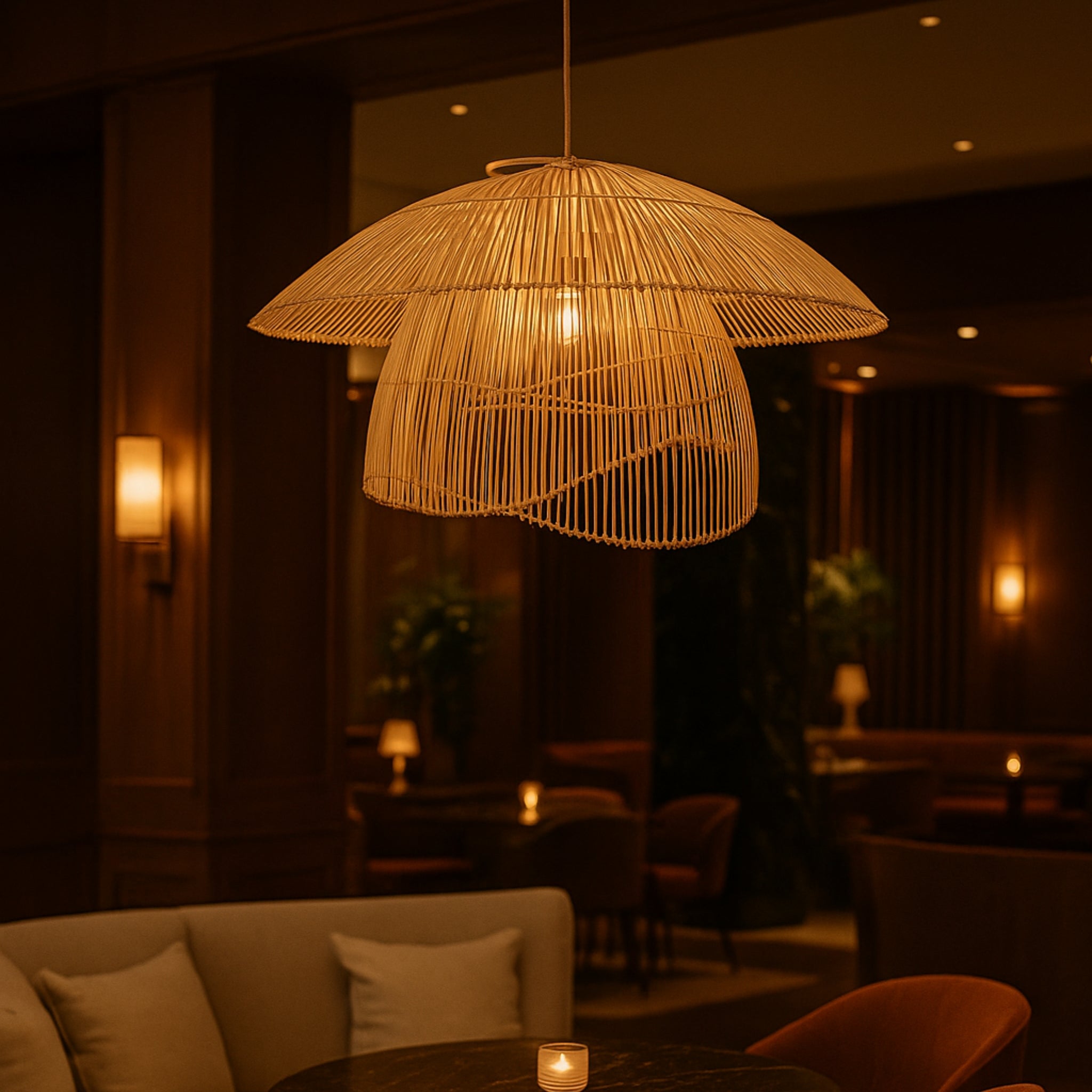 Cane Pendant Lamp | Perfect Lamp Shade for Every Space LP-75